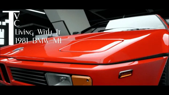 Living with It 1981 BMW M1