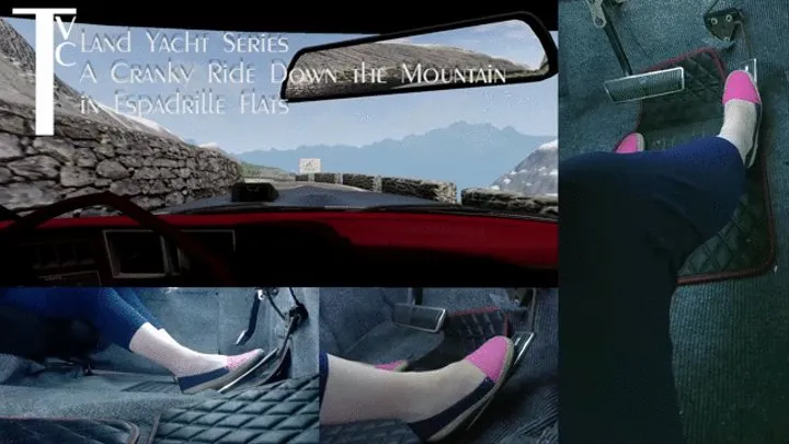 Land Yacht Series: A Cranky Ride Down the Mountain in Espadrille Flats