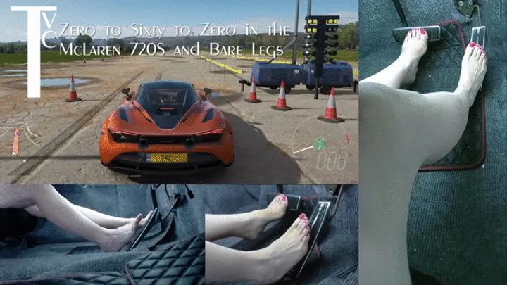 Zero to Sixty to Zero in the McLaren 720S and Bare Legs