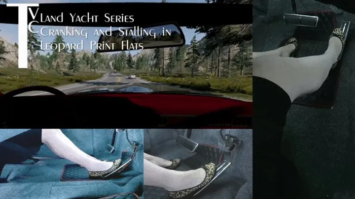 Land Yacht Series: Cranking and Stalling in Leopard Print Flats