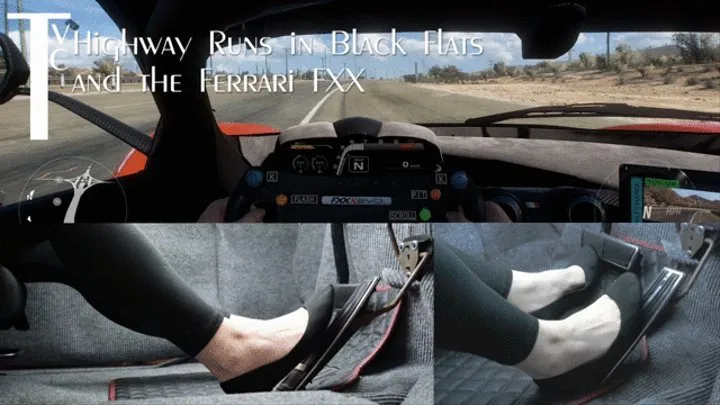 Highway Runs in Black Flats and the Ferrari FXX