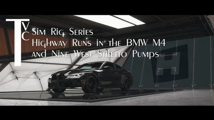 Sim Rig Series: Highway Runs in the BMW M4 and Nine West Stiletto Pumps