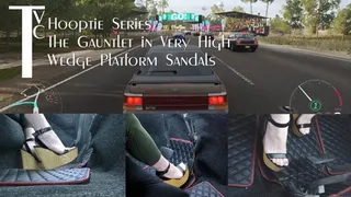 Hooptie Series: The Gauntlet in Very High Wedge Platform Sandals