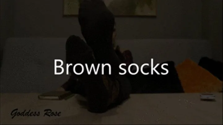 Brown socks