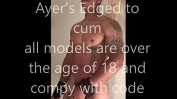 BBC of Ayers gut punched till he cums and climax