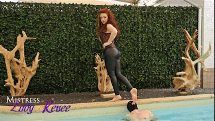 Mistress Lady Renee - Lick My toes pool boy