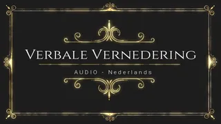 Verbale Vernedering NL