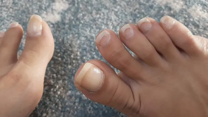 long and beautiful toenails