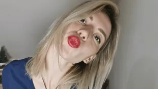 Alanna will blow you away with her kisses