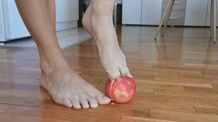 apple foot destruction