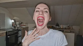 Her enormous mouth