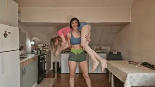 All the ways I can carry her - a strength demonstration