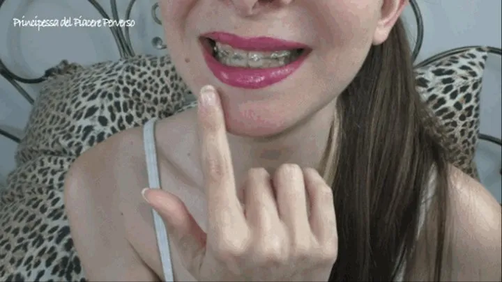 Ultimo giorno con l'apparecchio: ho un regalo per te! - Last day of braces: cum countdown for you