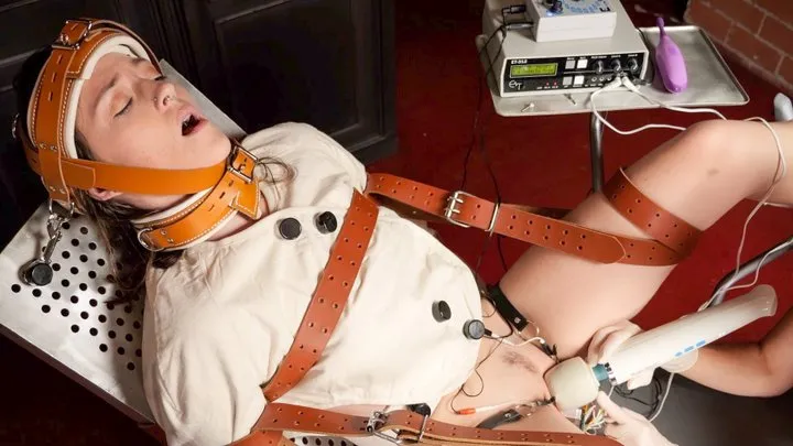 Electro Gynecological Exam - Cedar Parker and Elise Graves - Restrained in Medical Bondage, Sexy Cedar is Intimately Exposed and Examined by a Lovingly Sadistic Nurse