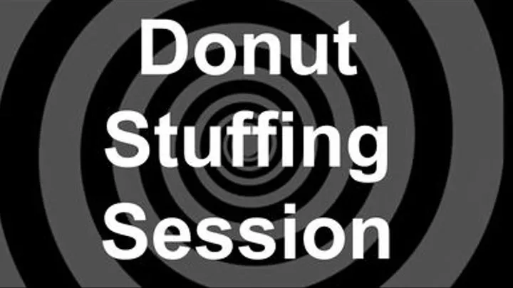 Donut Stuffing Session