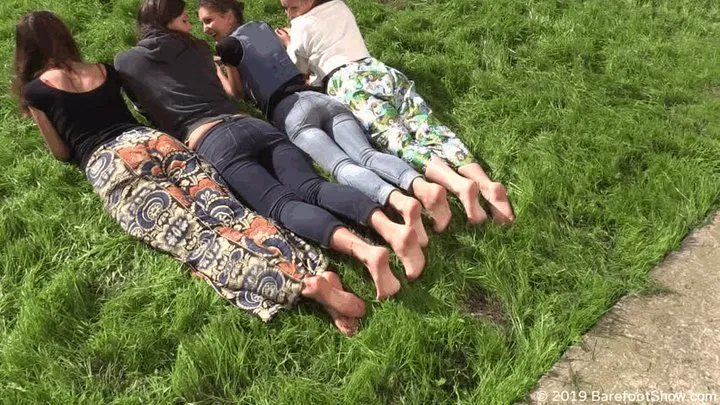 8 bare soles of new amateur girls Eugenia, Julia, Marina and Oksana (Part 6 of 6)