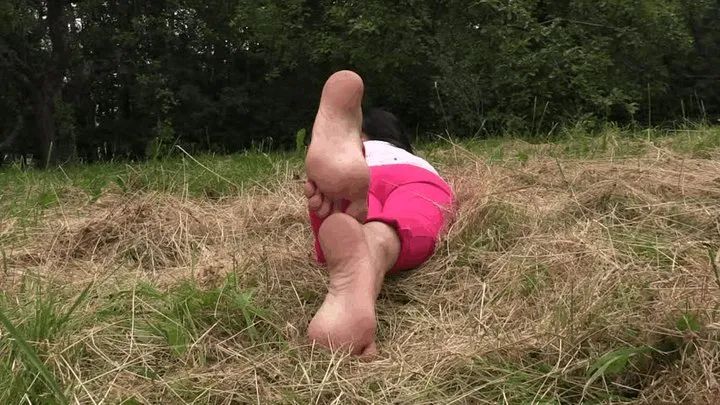 Mature girl in pink pants (Part 5)