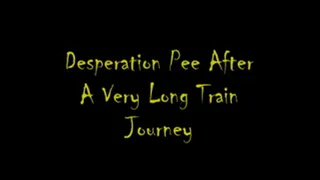 Desperation Pee After A Long Train Journey