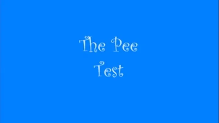 Tenna Lady Pants Discreet: PEE TEST