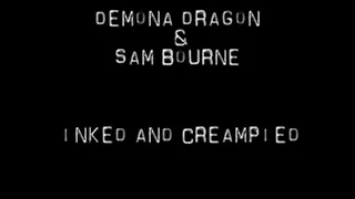 Demona Dragon and Sam Bourne: Inked and Creampied