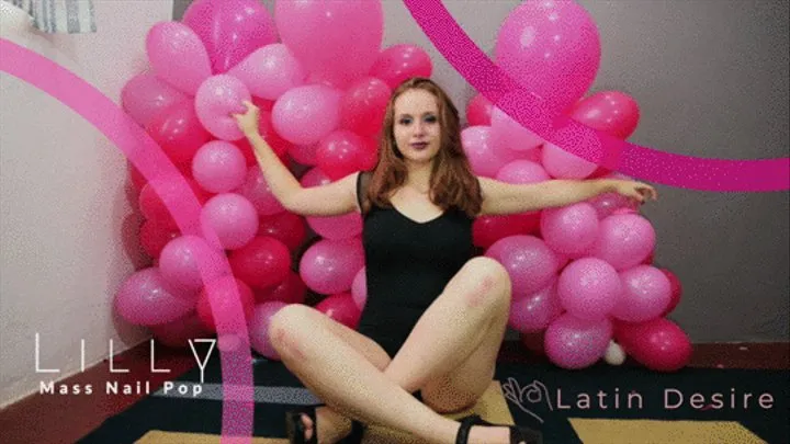 The Party Is Over Mass Pop balloons By Lilly -