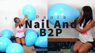 Paola Nail And B2P Q16" Confetti balloons -