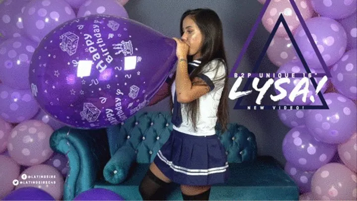 SchoolGirl Lysa blow to pop Unique 16" -