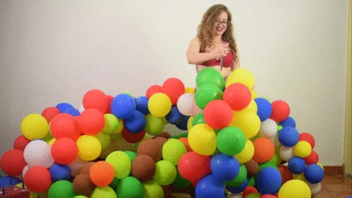 Maze Pop All your Balloon Columns -