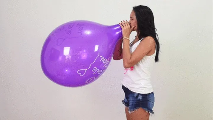 Isadora B2P Purple U16" " I love you "