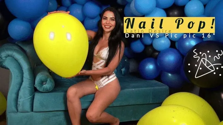 Nail Popping Confetti Balloons by Dani