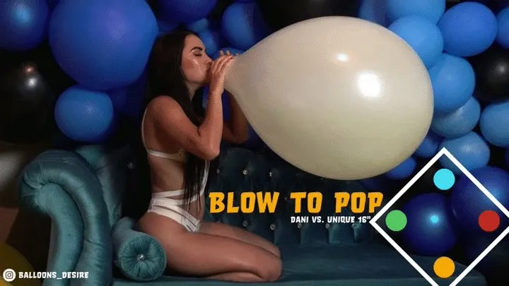 Blow to Pop Led Balloon By Dani