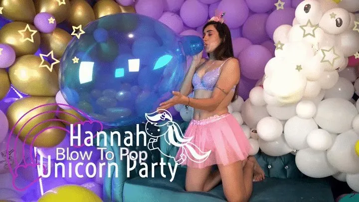 Unicorn B2P Party By Hannah vs Tuf-Tex 17"