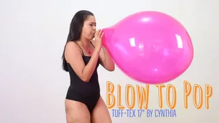 Cynthia Strong Blow to pop Pink TT17"