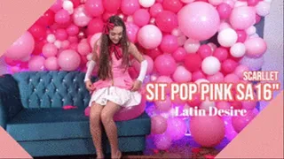 Sit and Jump to Pop Pink Sa16"