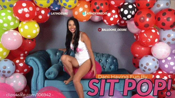 Dani Barbie Girl Sit Pop 16" Balloons