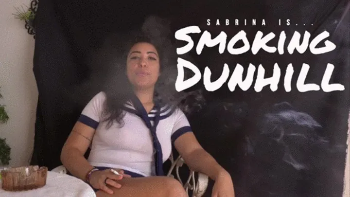 Sabrina First smoking video