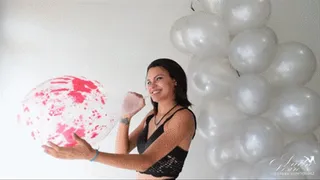 Paola Blow and Angry Nail pop Balloons