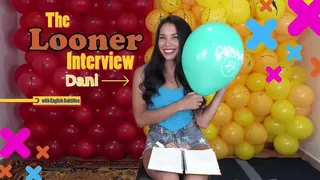 Looner Interview with Dani - A Fun Balloon Pop Session