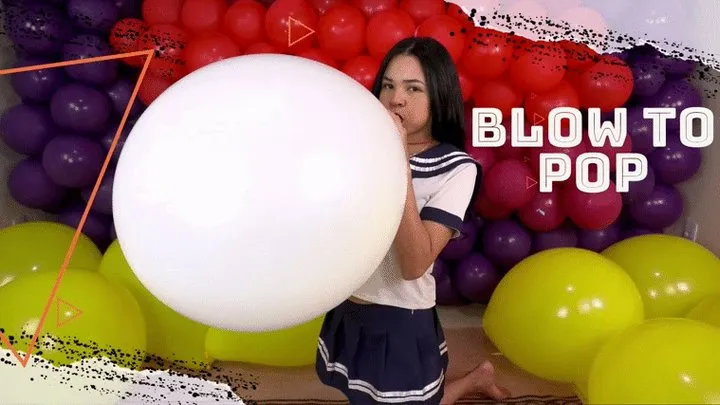 Blow to pop Pink U16 by Schoolgirl Maya