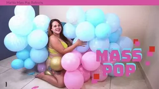 Sexy Mass Pop Balloon Column By Marilia