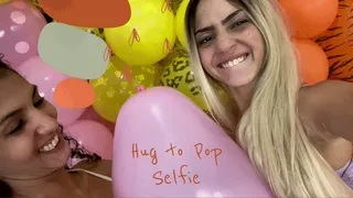 Hug To Pop Selfie!