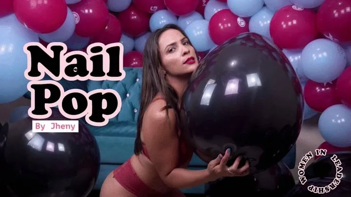 Sexy Nail Pop of Your Big Black Balloons