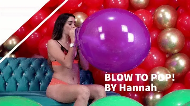 Hannah Blow To Pop Purple TT17