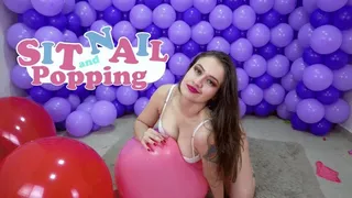 Alice : Sit and Nail Popping Party