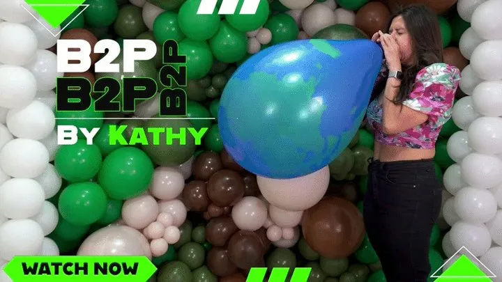 Country Girl's Worldly Burst: Kathy's Global Balloon Pop