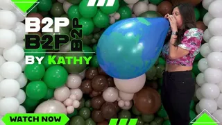 Country Girl's Worldly Burst: Kathy's Global Balloon Pop