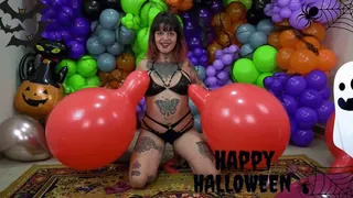 Ella Sensual Halloween Looner Session