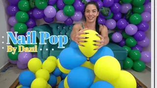 Nail Art Carnage: Dani's Balloon Column Popping Extravaganza