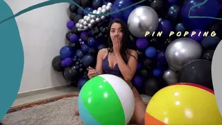 Popping Paradise: Dani's Beach Ball
