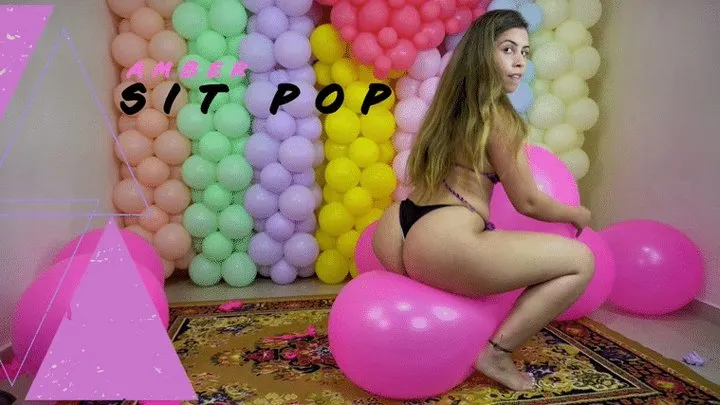 Amber's Sit Pop Neon Delight